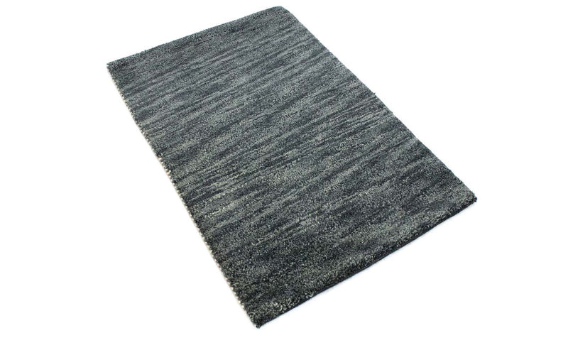 Tappeto Gabbeh - Indus - 90 x 60 cm - grigio scuro