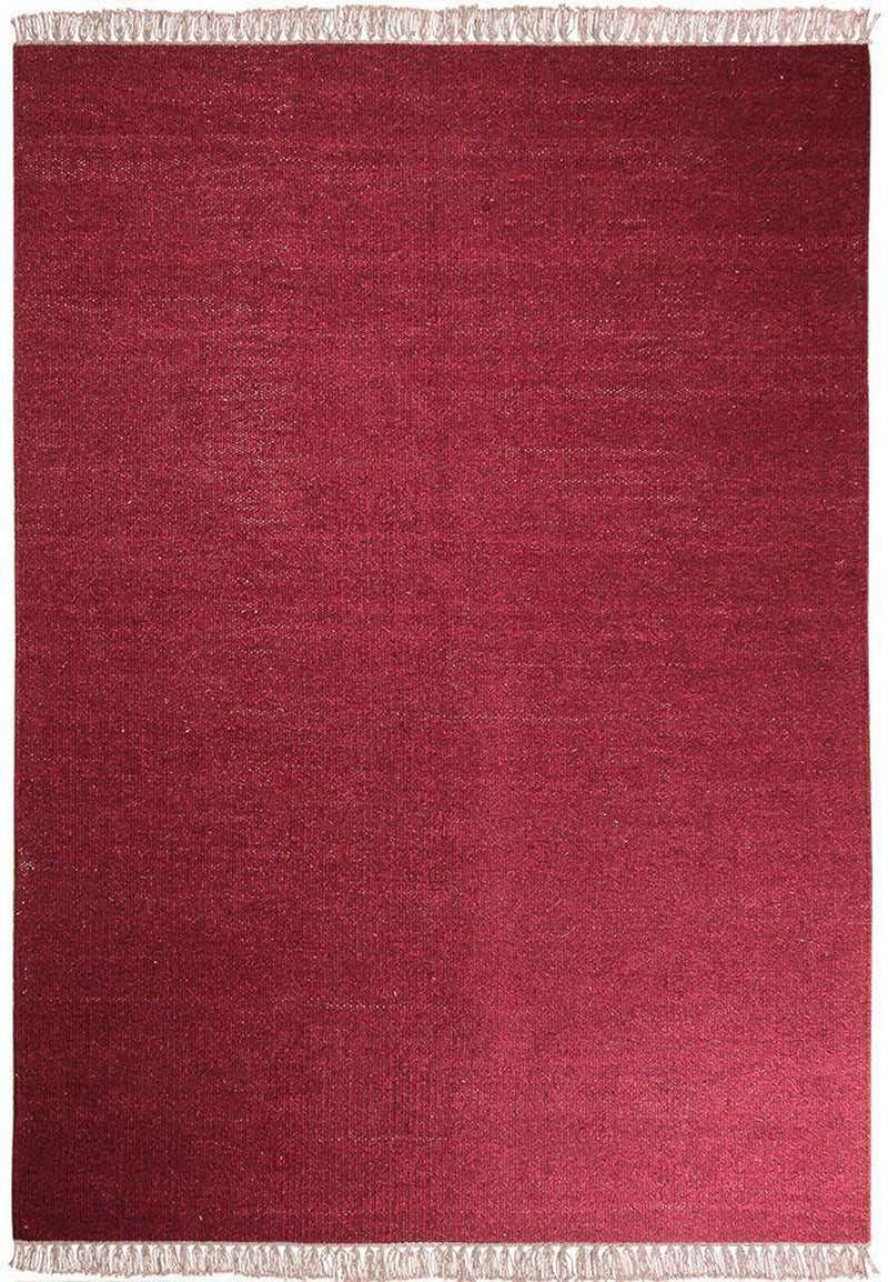 Tappeto Kelim - Tendenza - 200 x 140 cm - rosso scuro