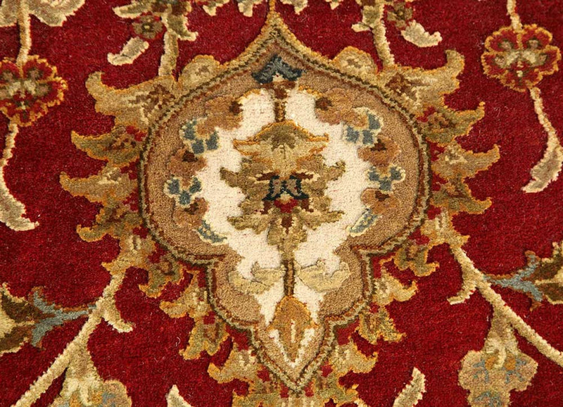 Tappeto di lana - 300 x 240 cm - rosso vino