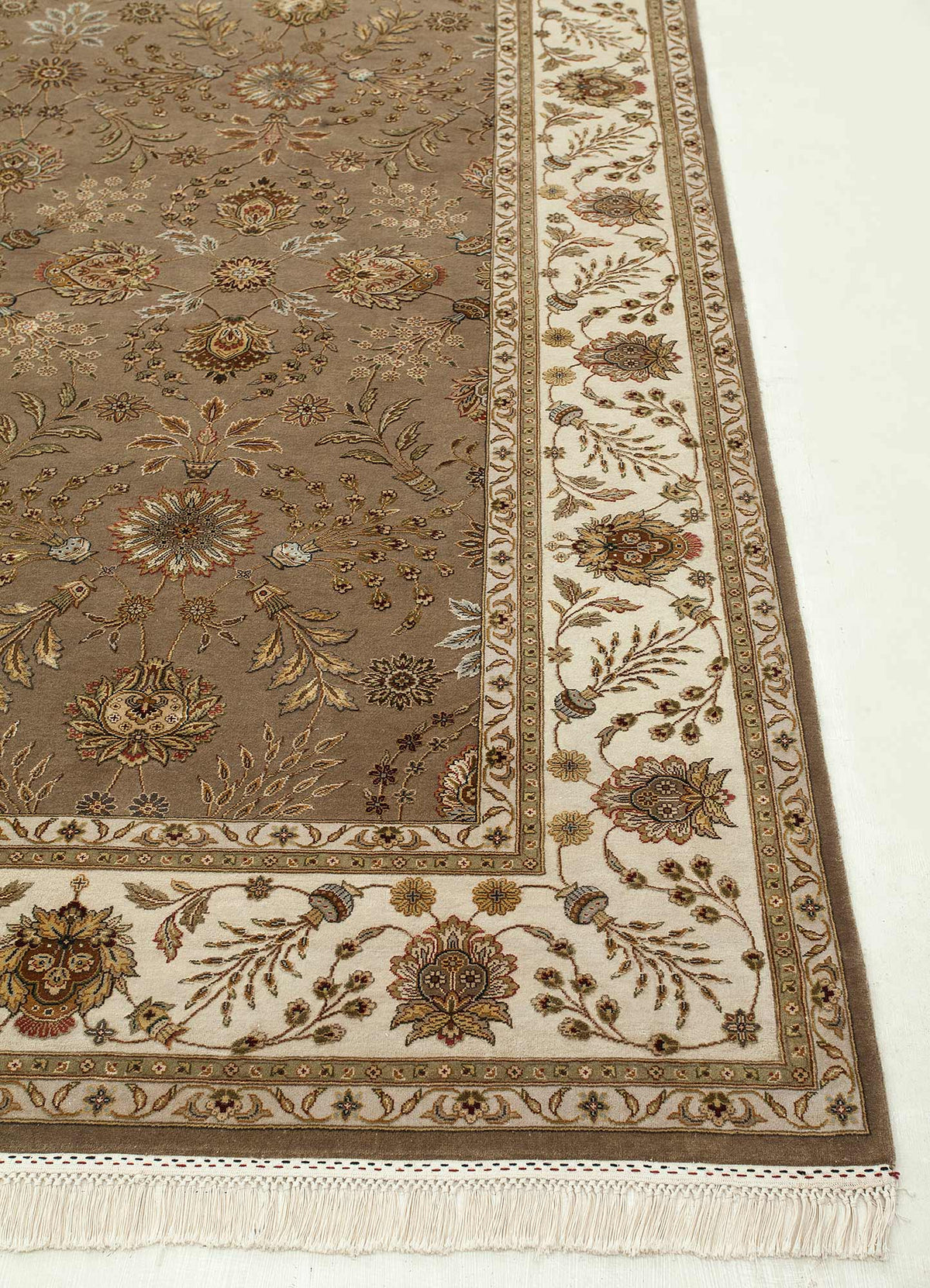 Tappeto di lana - 360 x 270 cm - beige