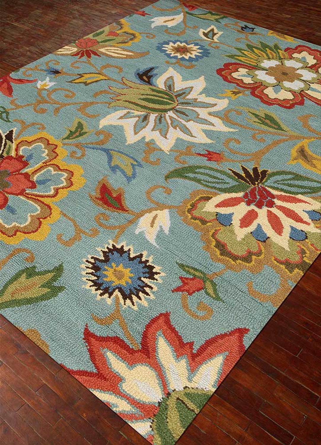 Tappeto di lana - 240 x 150 cm - multicolore