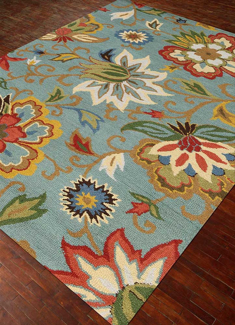 Tappeto di lana - 240 x 150 cm - multicolore