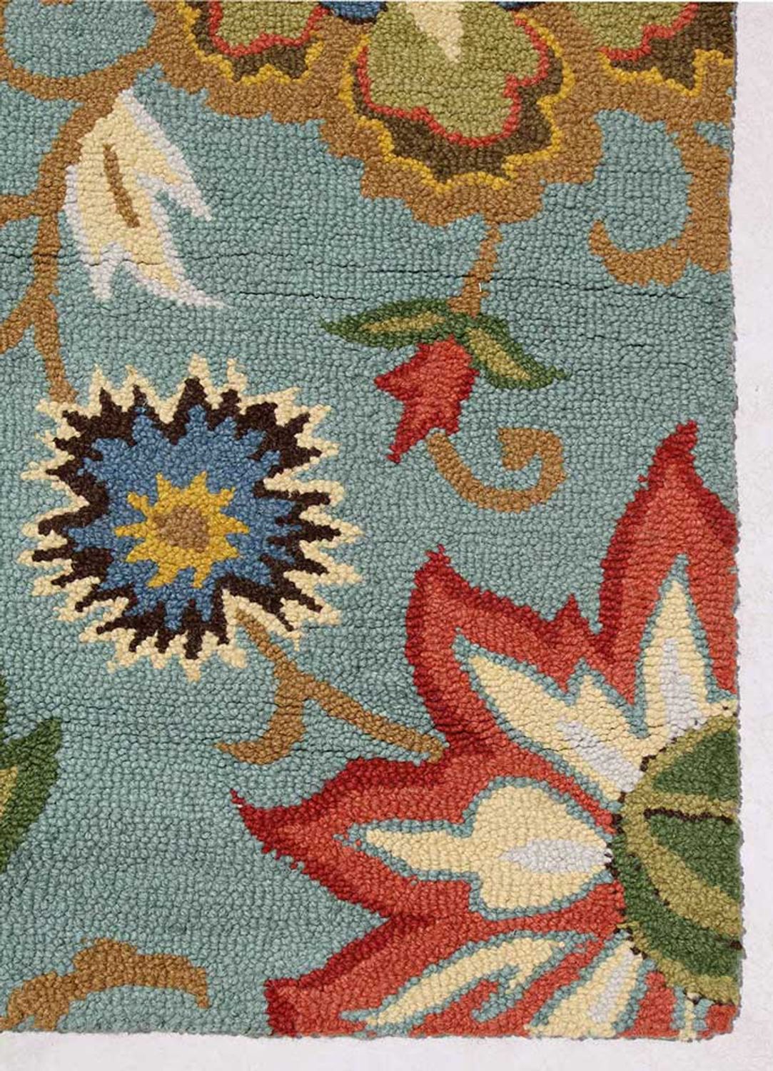 Tappeto di lana - 240 x 150 cm - multicolore