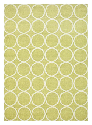 Tappeto di lana - 228 x 158 cm - verde chiaro