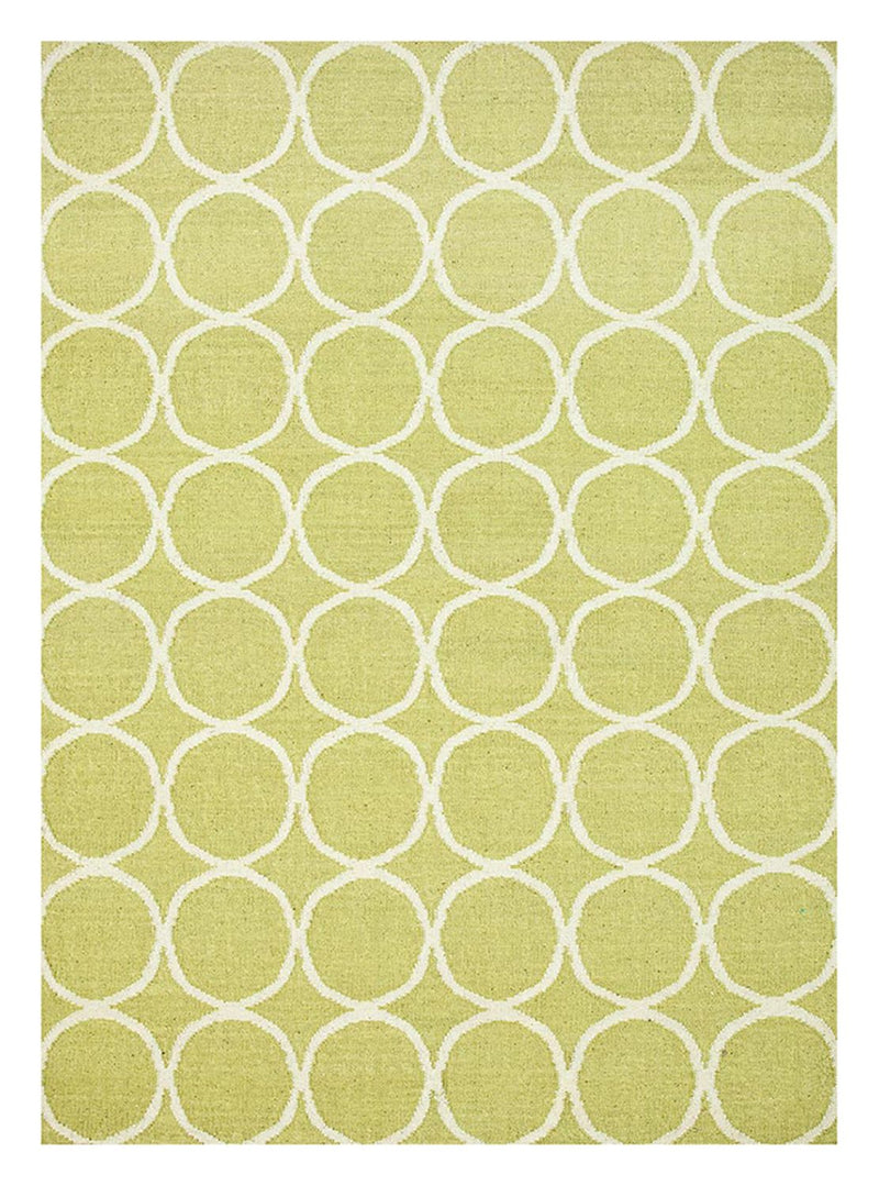 Tappeto di lana - 228 x 158 cm - verde chiaro