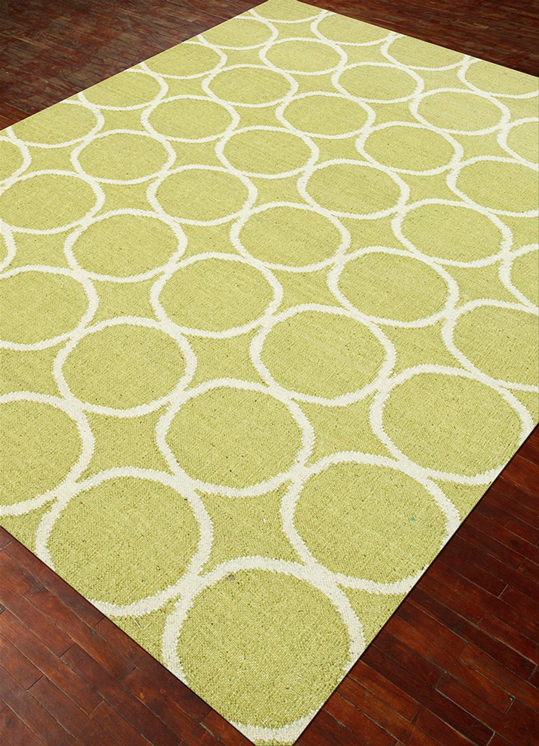 Tappeto di lana - 228 x 158 cm - verde chiaro
