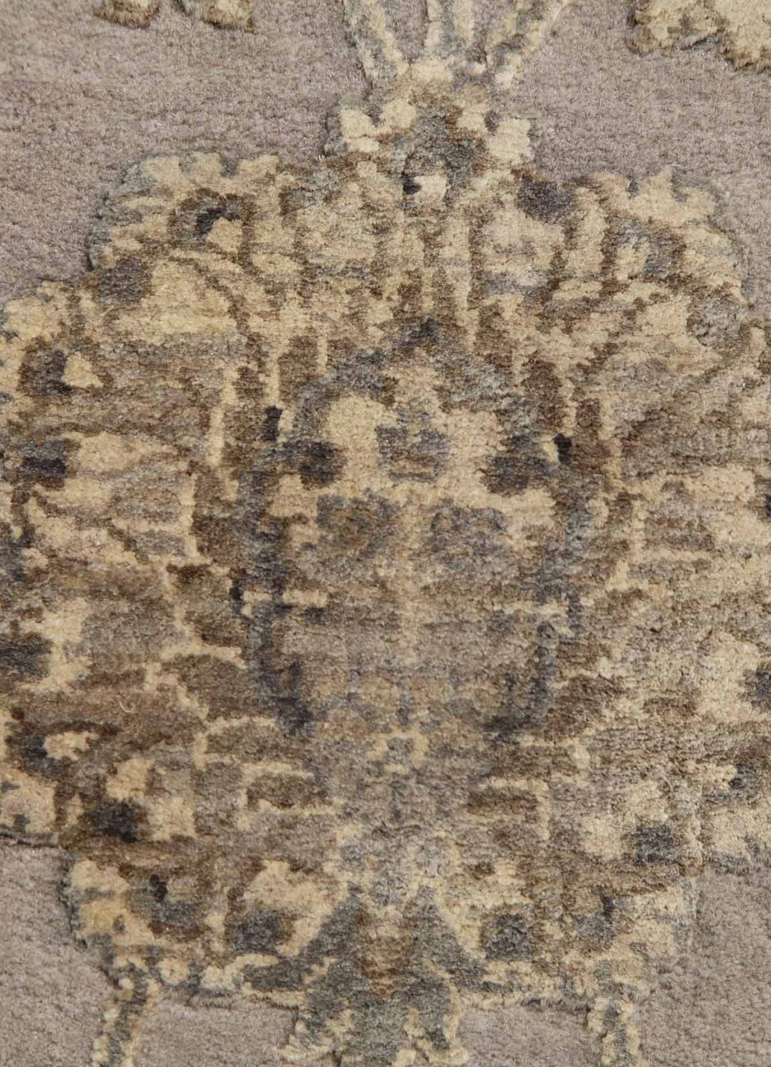 Tappeto corsia Tappeto di lana - 180 x 75 cm - taupe