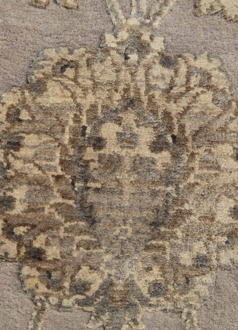 Tappeto corsia Tappeto di lana - 180 x 75 cm - taupe