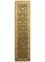 Tappeto corsia Tappeto di lana - 300 x 75 cm - verde