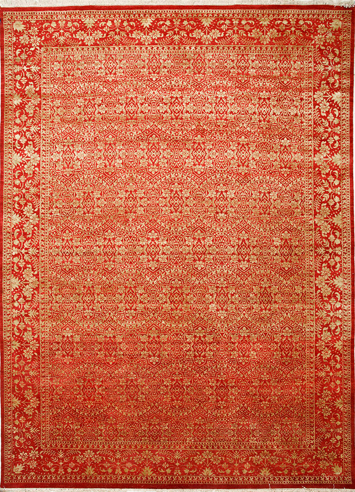 Tappeto di lana - 395 x 295 cm - arancione