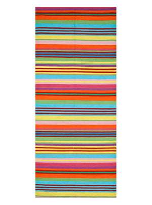 Tappeto corsia Tappeto Kelim - Tendenza - 300 x 90 cm - multicolore