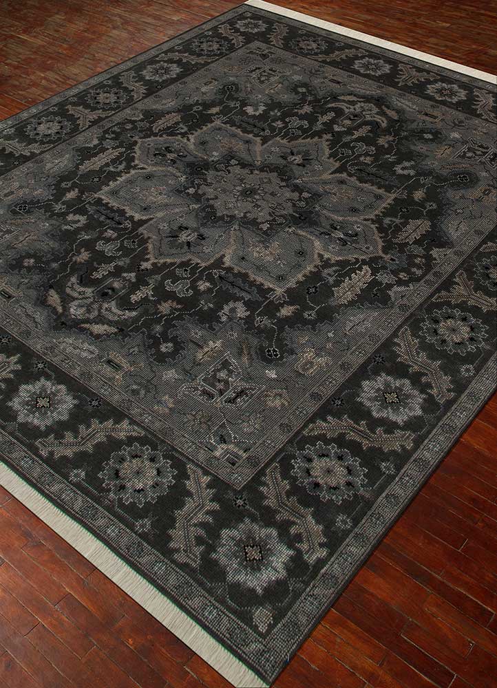 Tappeto di lana - 300 x 240 cm - antracite