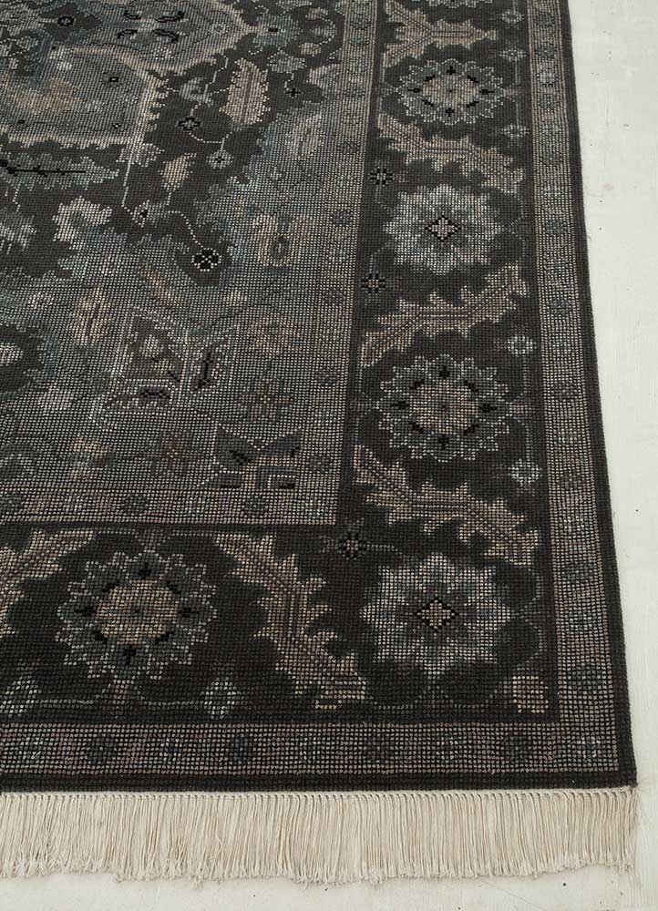 Tappeto di lana - 300 x 240 cm - antracite