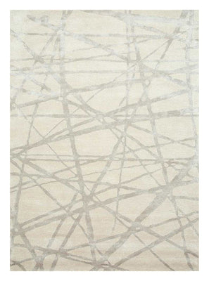 Tappeto di lana - 240 x 150 cm - crema