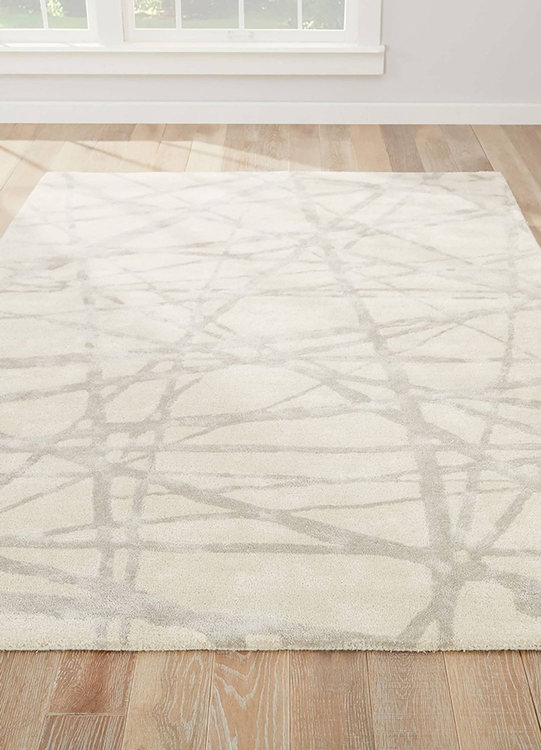 Tappeto di lana - 240 x 150 cm - crema