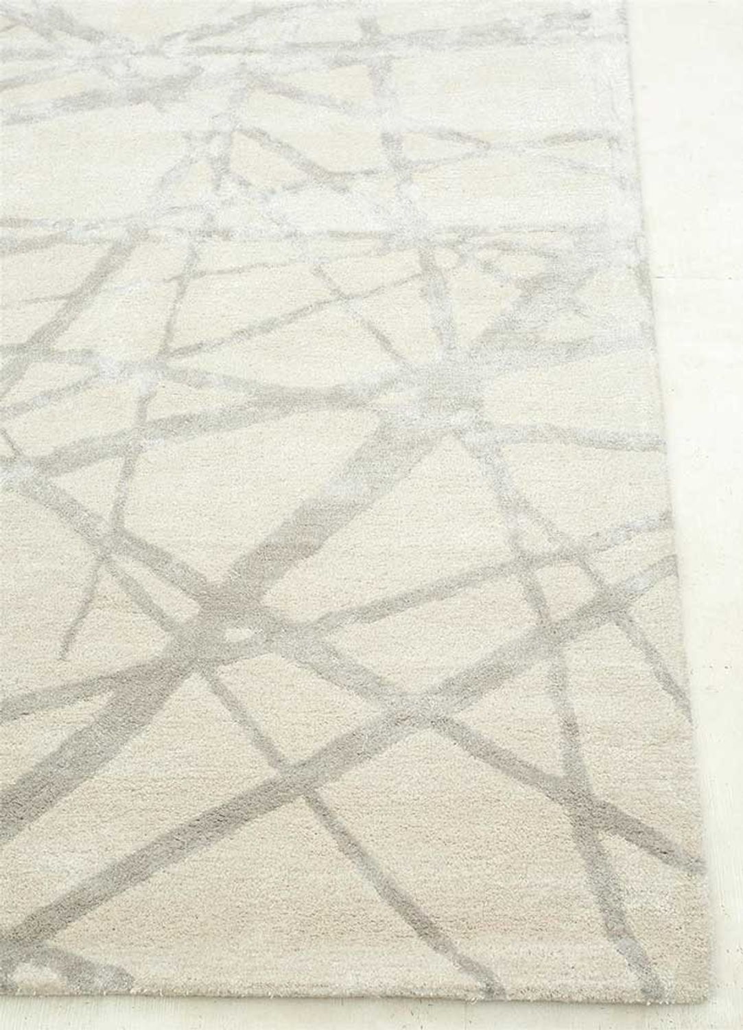 Tappeto di lana - 240 x 150 cm - crema
