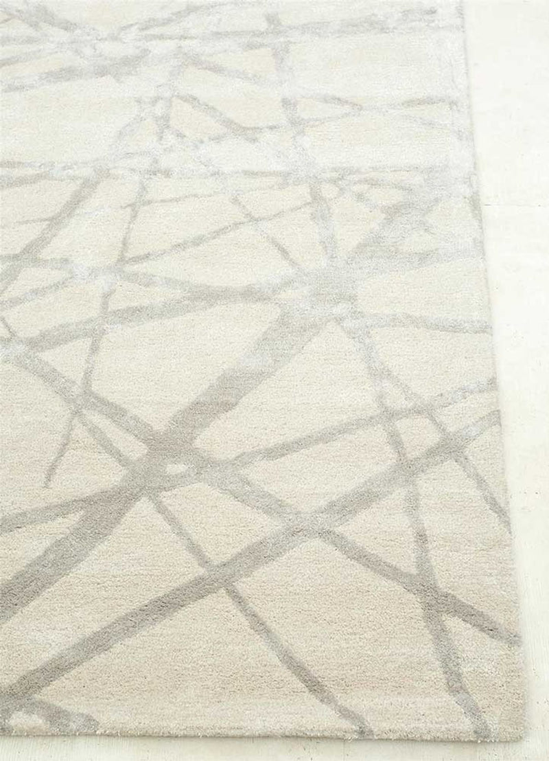 Tappeto di lana - 240 x 150 cm - crema
