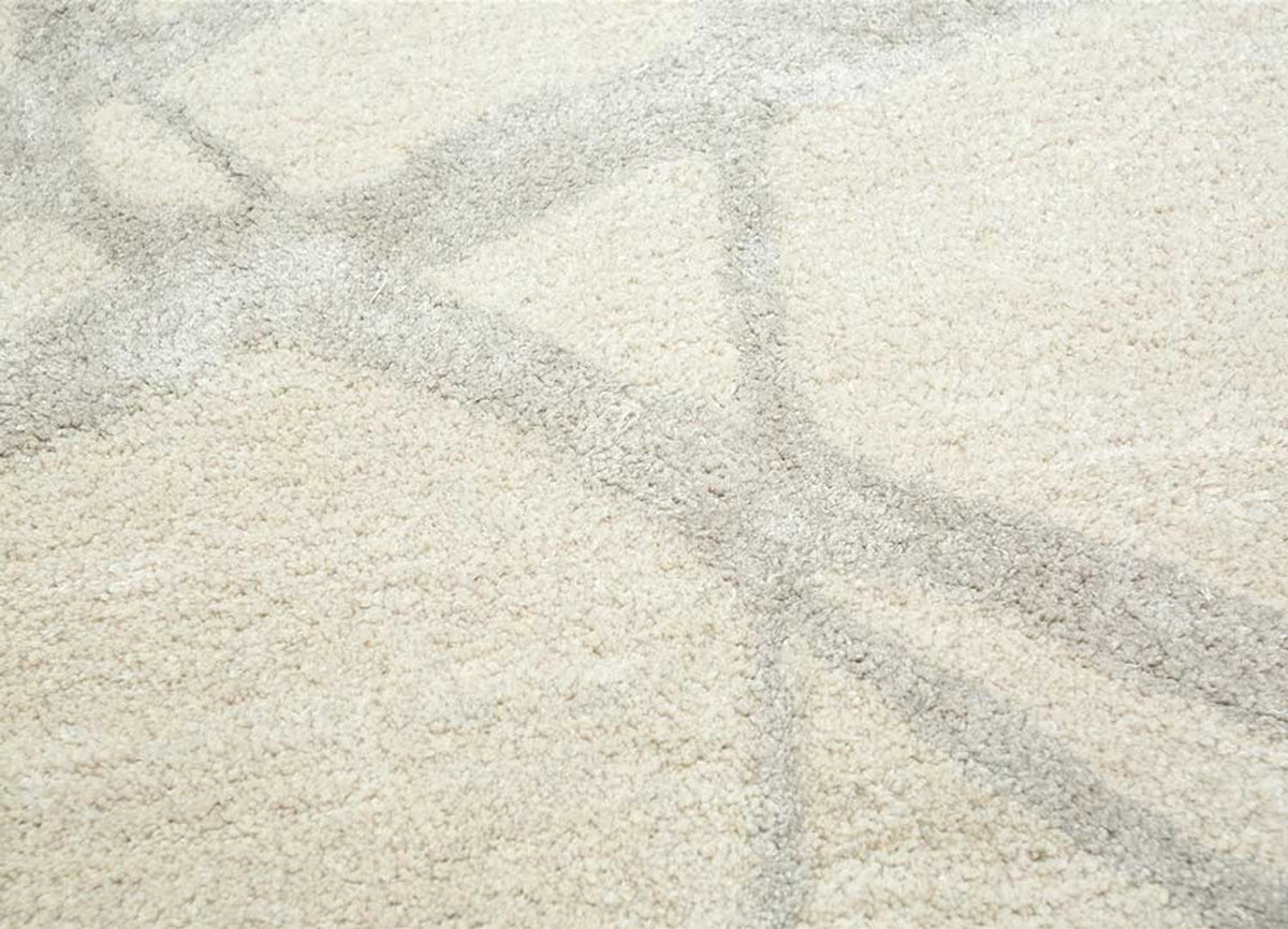 Tappeto di lana - 240 x 150 cm - crema