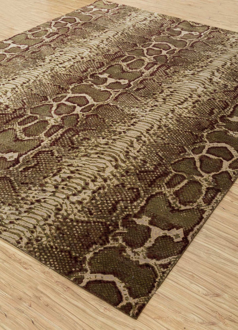Tappeto di lana - 300 x 240 cm - marrone
