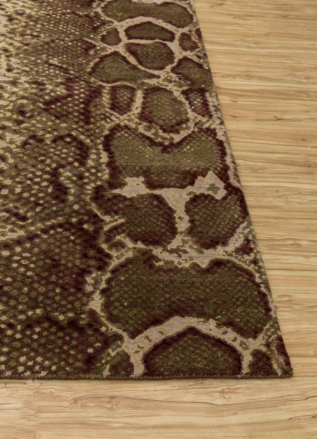 Tappeto di lana - 300 x 240 cm - marrone