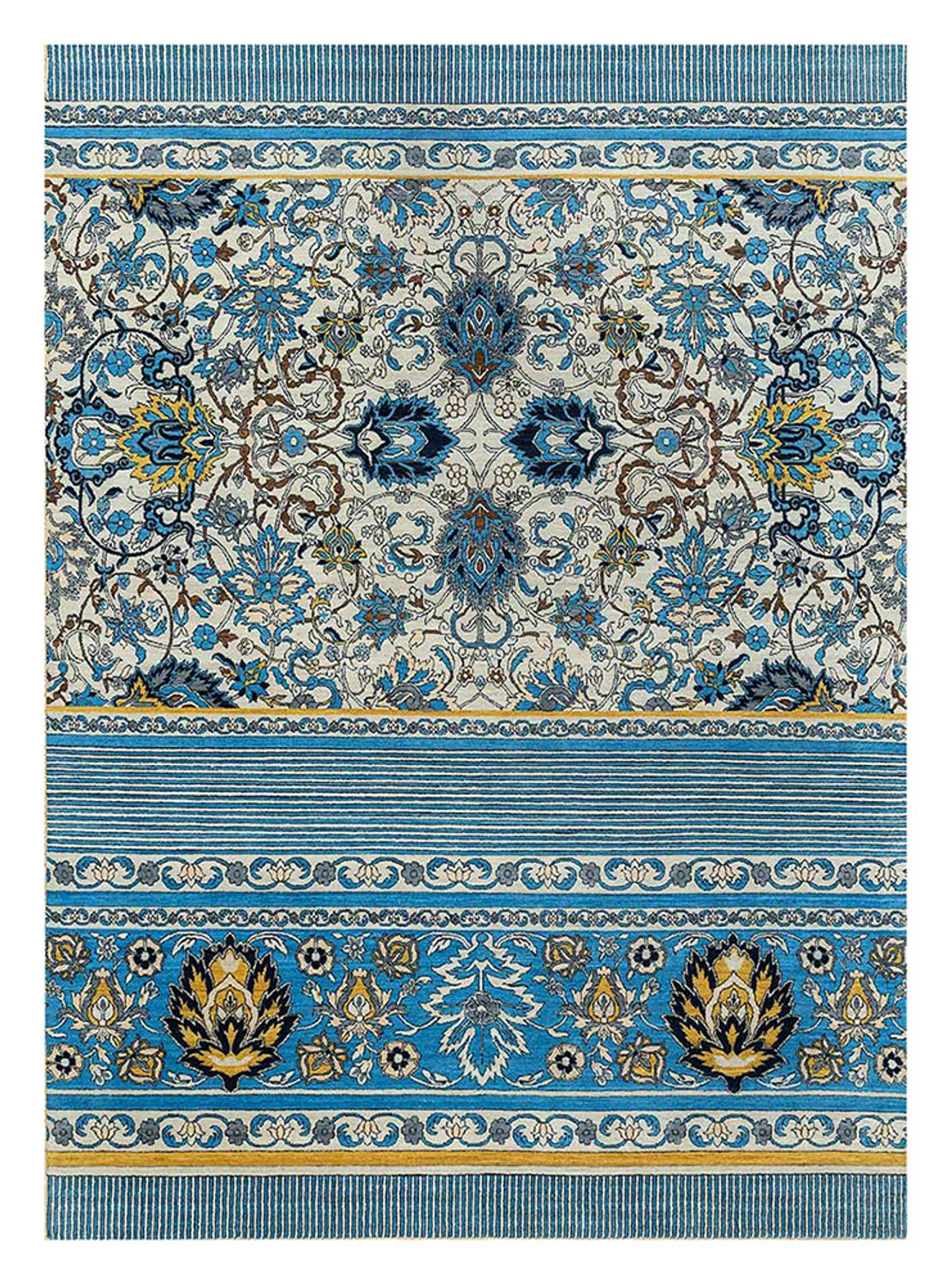 Tappeto di lana - 300 x 240 cm - blu