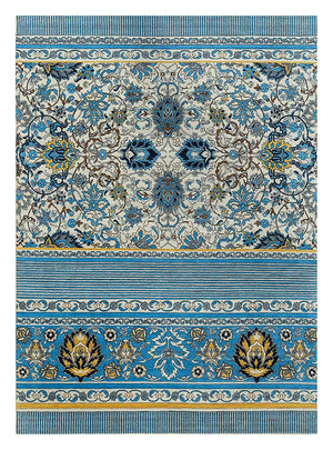 Tappeto di lana - 300 x 240 cm - blu