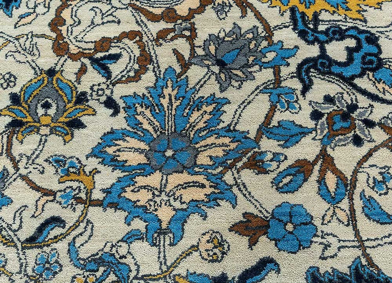 Tappeto di lana - 300 x 240 cm - blu