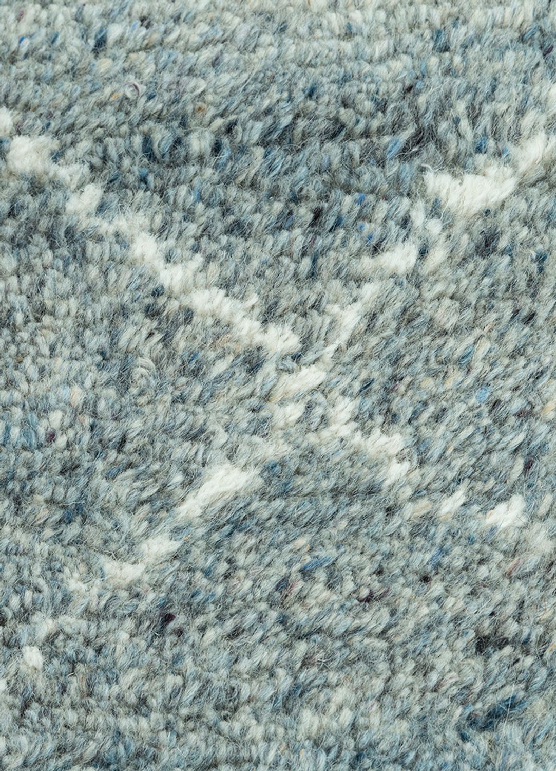 Tappeto di lana - 240 x 150 cm - blu petrolio