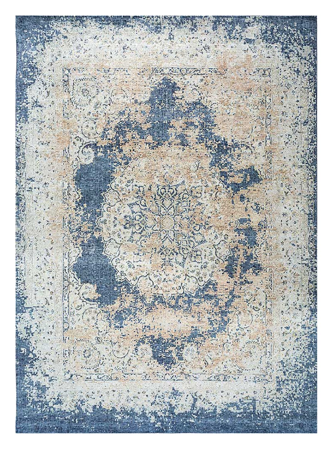 Tappeto di lana - 300 x 240 cm - blu cielo