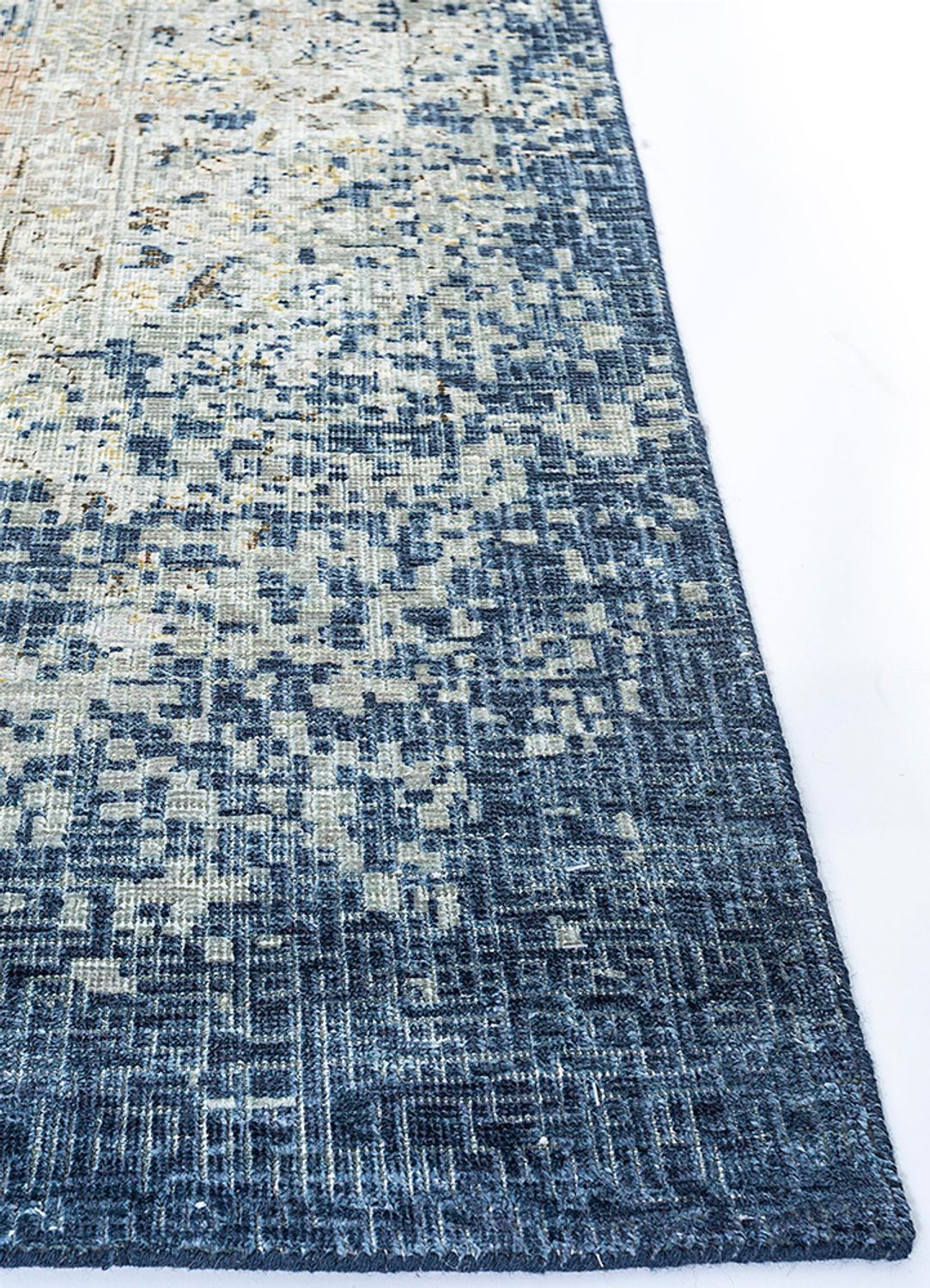 Tappeto di lana - 300 x 240 cm - blu cielo