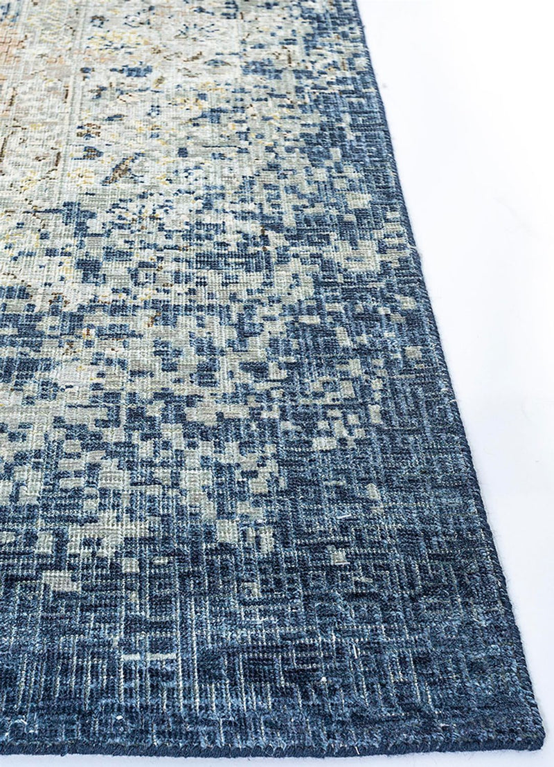 Tappeto di lana - 300 x 240 cm - blu cielo
