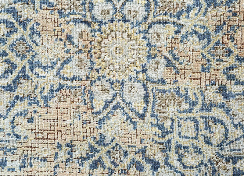Tappeto di lana - 300 x 240 cm - blu cielo