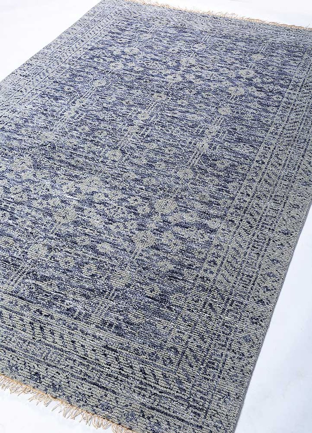 Tappeto di lana - 240 x 150 cm - blu