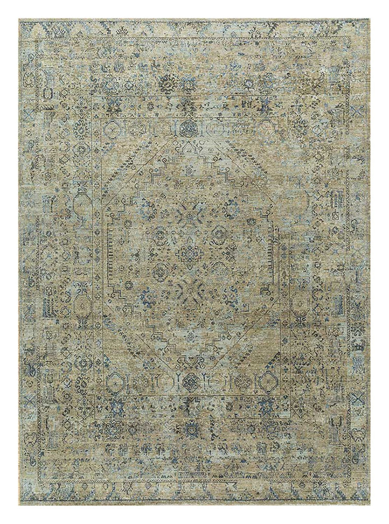 Tappeto di lana - 240 x 170 cm - verde menta