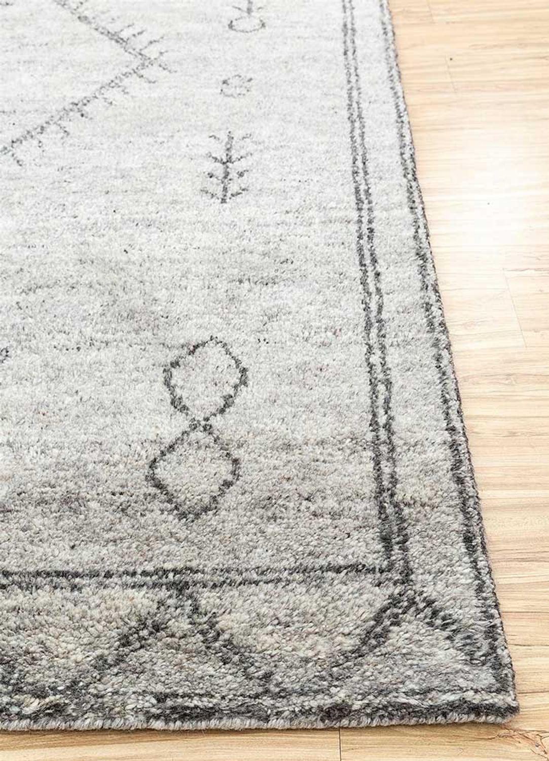 Tappeto di lana - 240 x 150 cm - beige