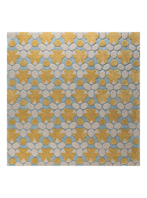 Tappeto di lana - geovane - quadrato