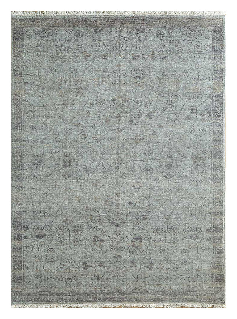 Tappeto di lana - 300 x 240 cm - blu cielo