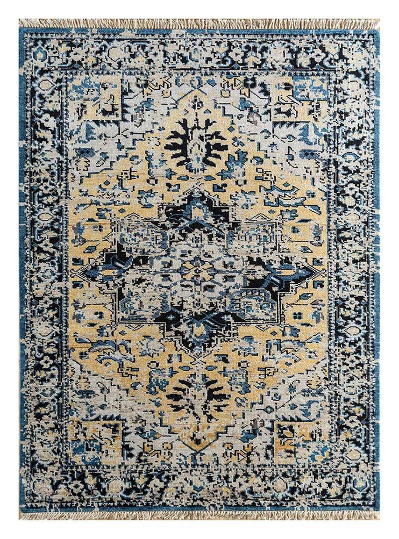 Tappeto di lana - 300 x 200 cm - turchese