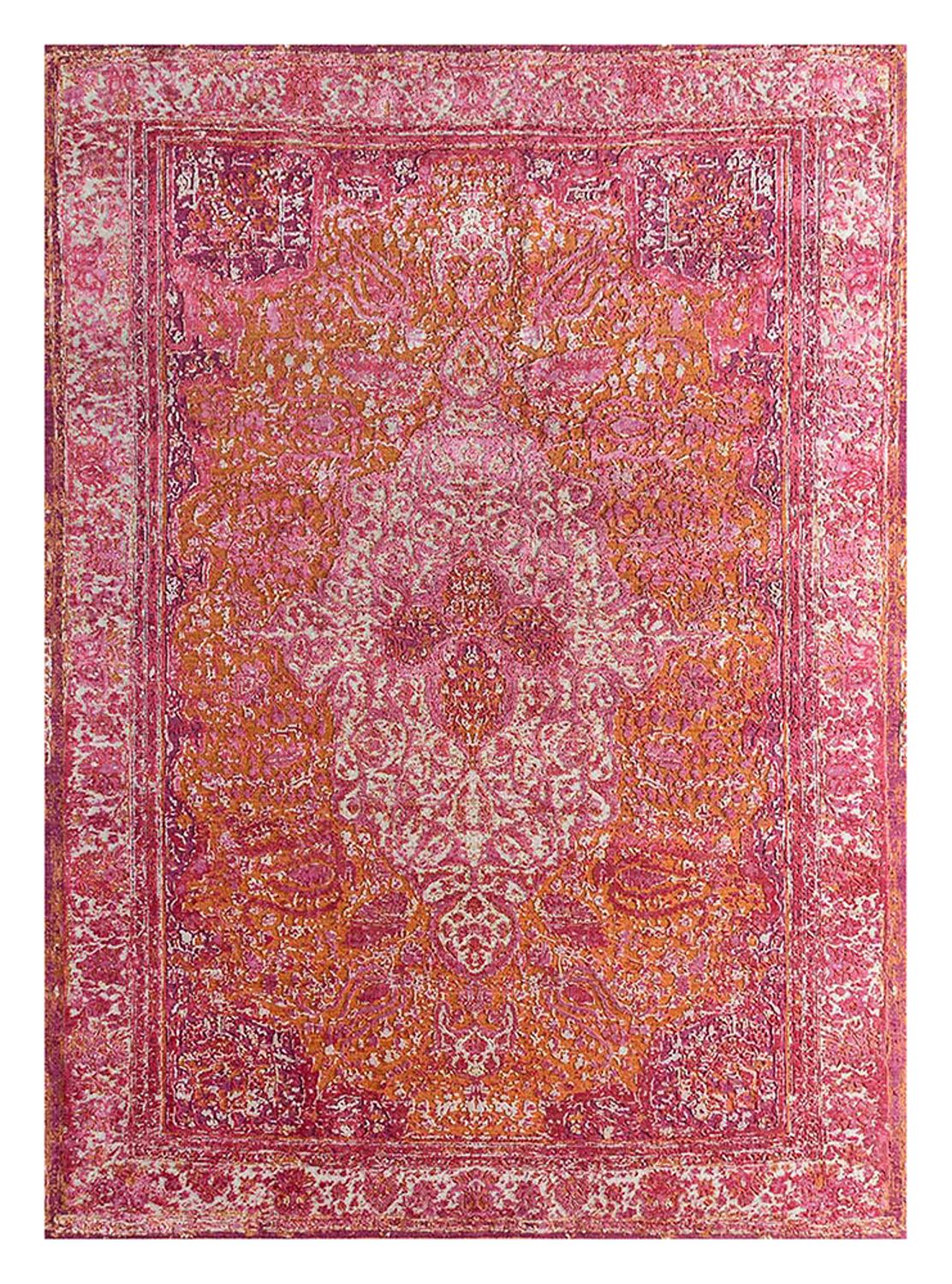 Tappeto di lana - 300 x 240 cm - rosso chiaro