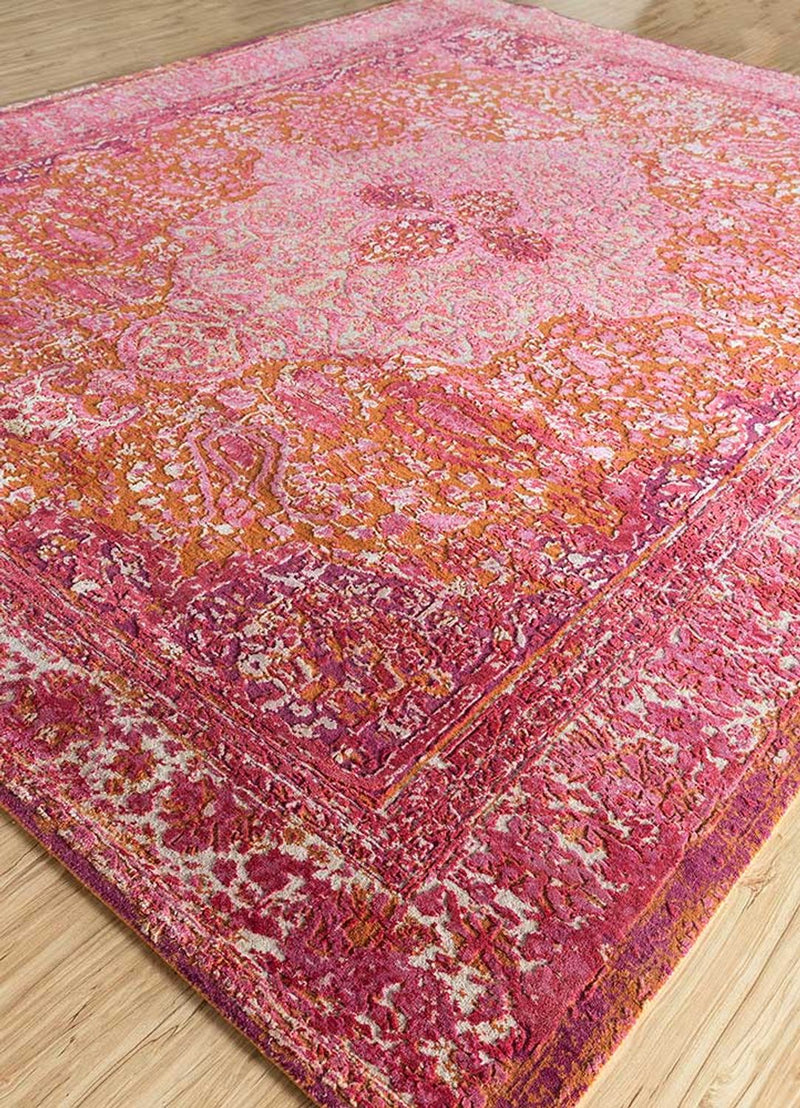 Tappeto di lana - 300 x 240 cm - rosso chiaro