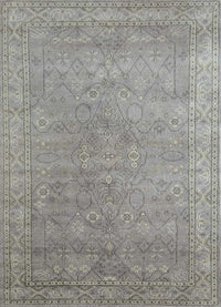 Tappeto di lana - 360 x 270 cm - grigio
