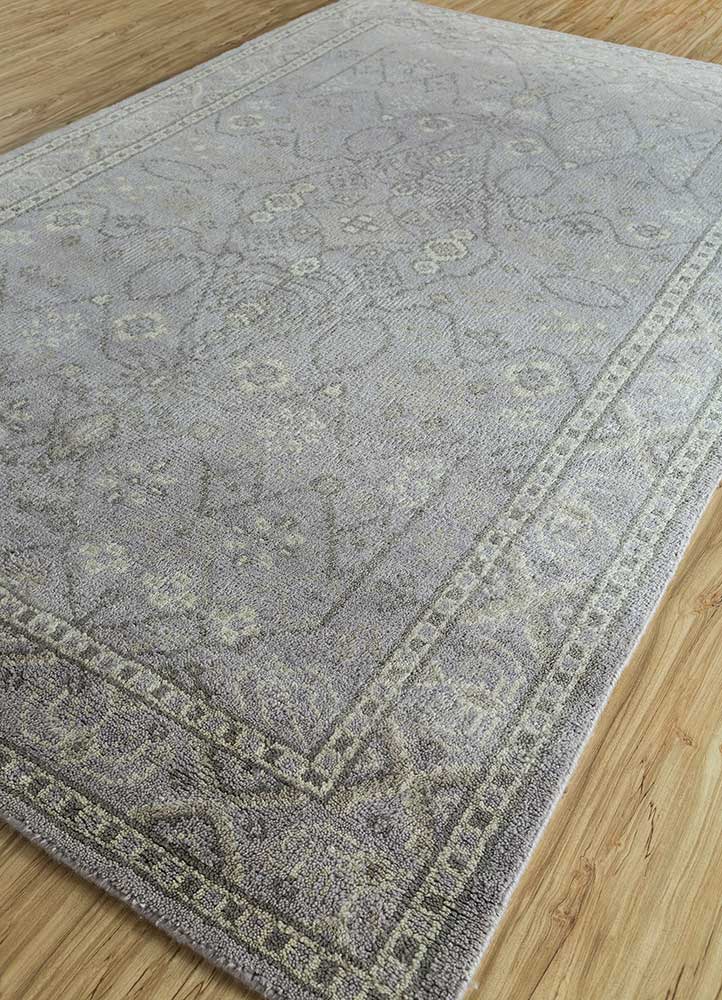 Tappeto di lana - 360 x 270 cm - grigio
