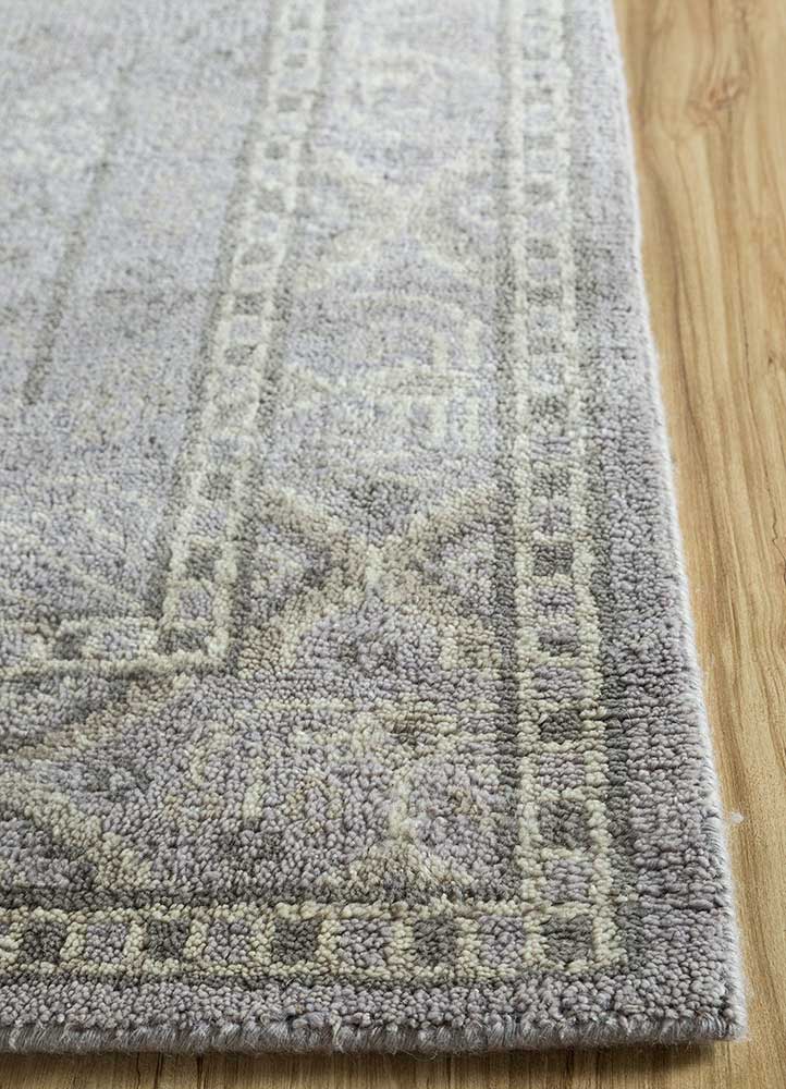 Tappeto di lana - 360 x 270 cm - grigio