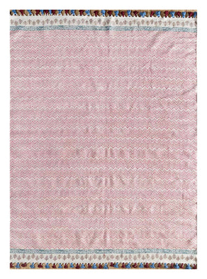 Tappeto Kelim - Tendenza - 300 x 180 cm - rosa