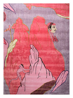 Tappeto di lana - Dafne - rettangolo