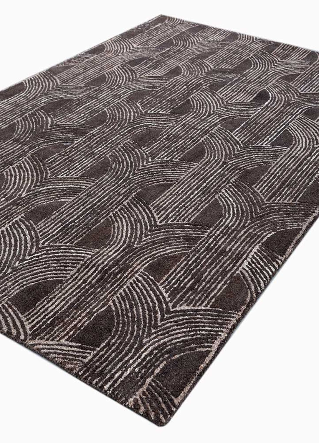 Tappeto di lana - 240 x 150 cm - taupe