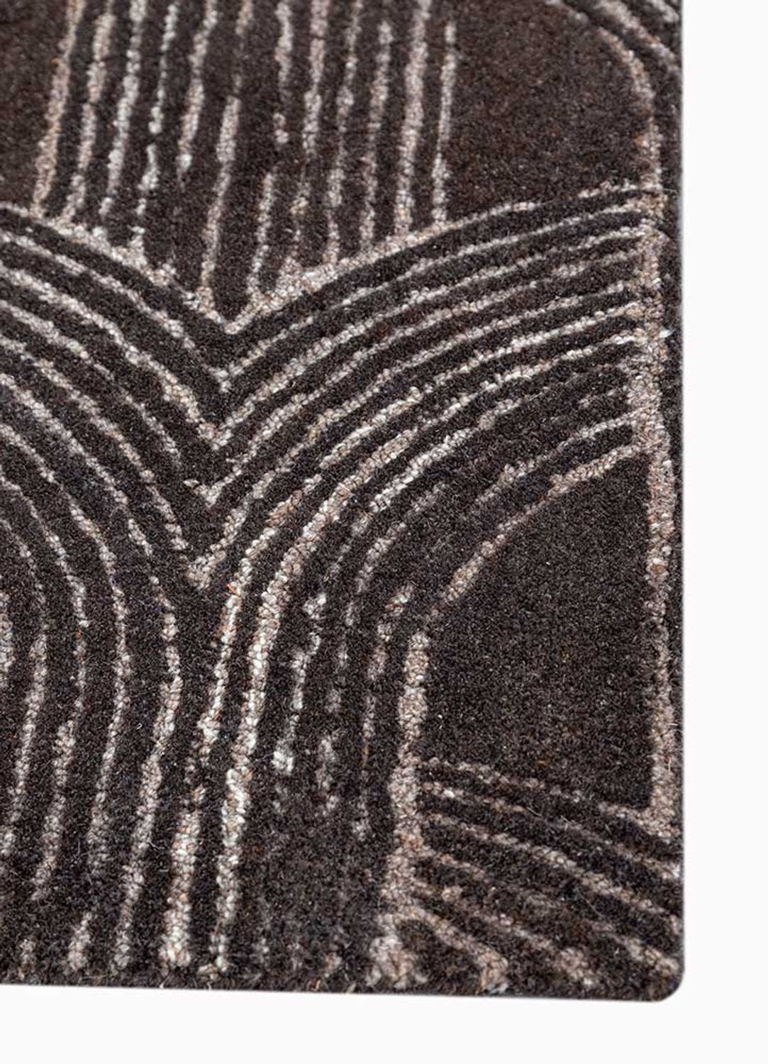 Tappeto di lana - 240 x 150 cm - taupe