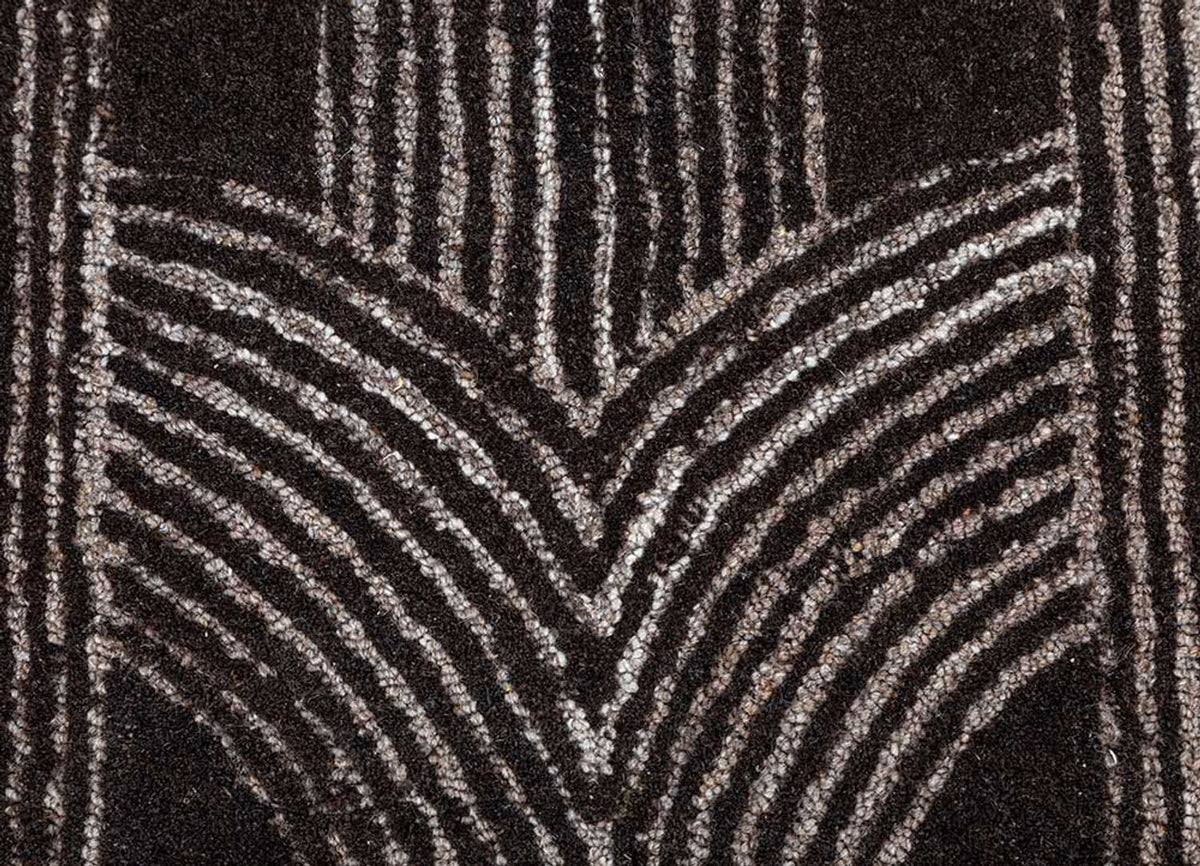 Tappeto di lana - 240 x 150 cm - taupe