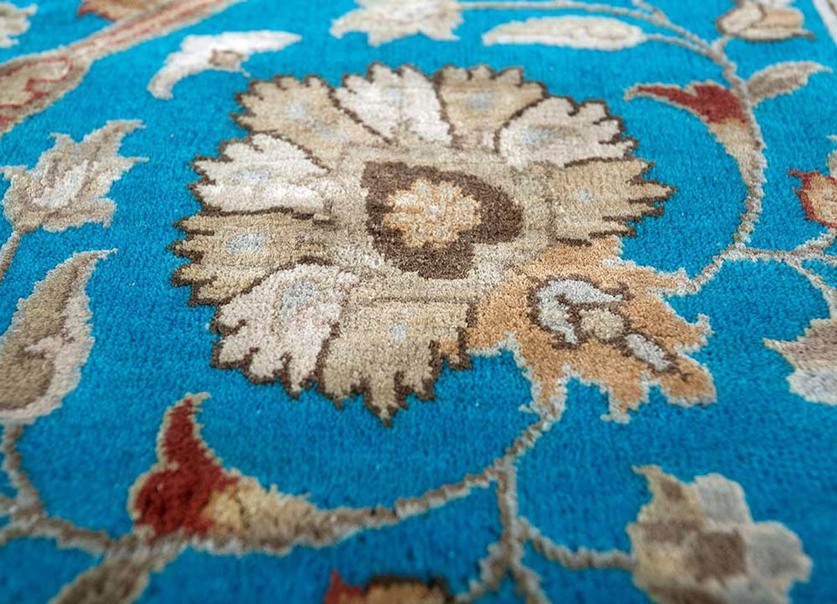 Tappeto di lana - 300 x 240 cm - blu