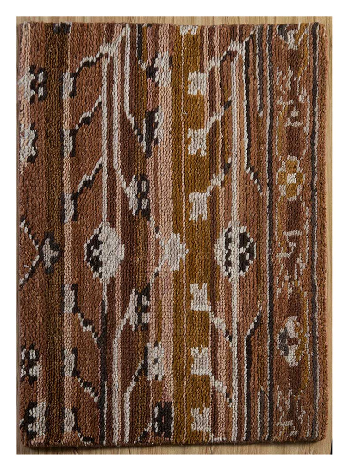 Tappeto di lana - 300 x 240 cm - marrone